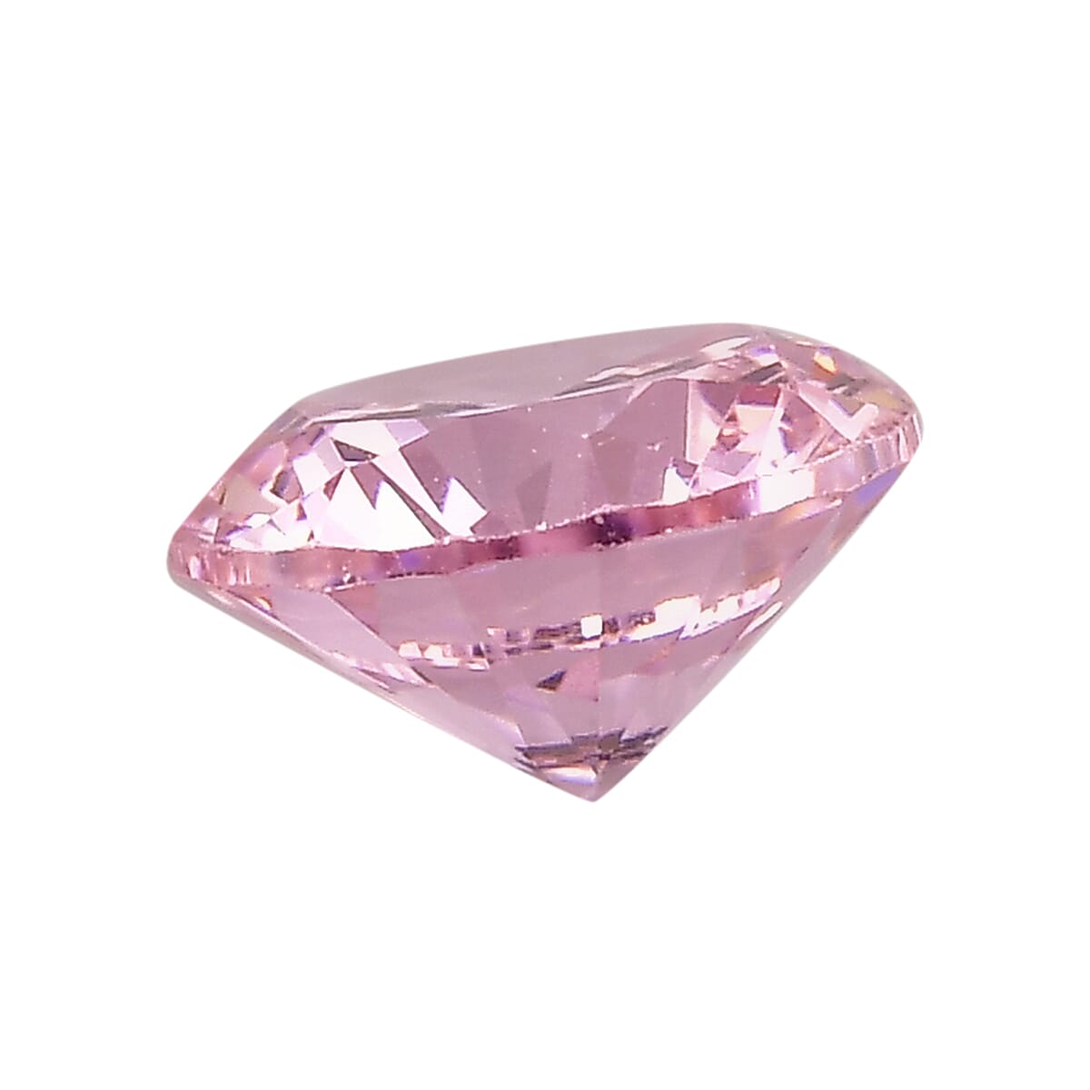 Simulated Pink Diamond Set of 5 (Rnd 4.5 mm) 3.20 ctw image number 1
