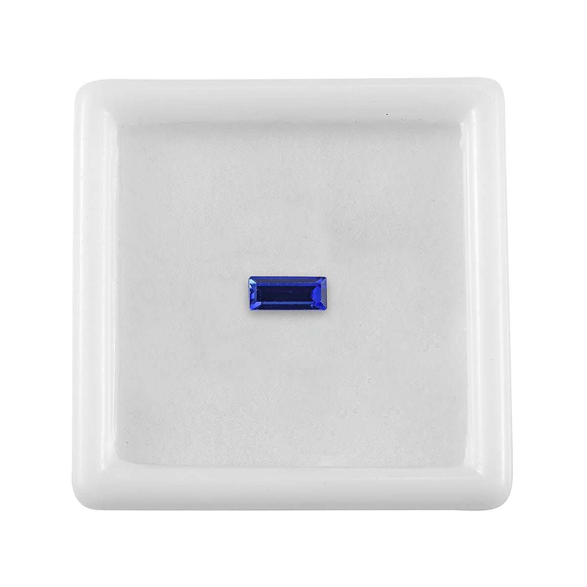 Sapphire Color Crystal (Bgt 7x3 mm) 0.38 ctw