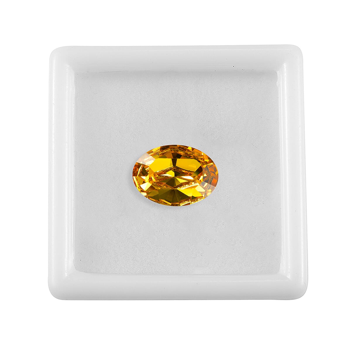 Sunflower Crystal (Ovl 14x10 mm) 4.48 ctw image number 2