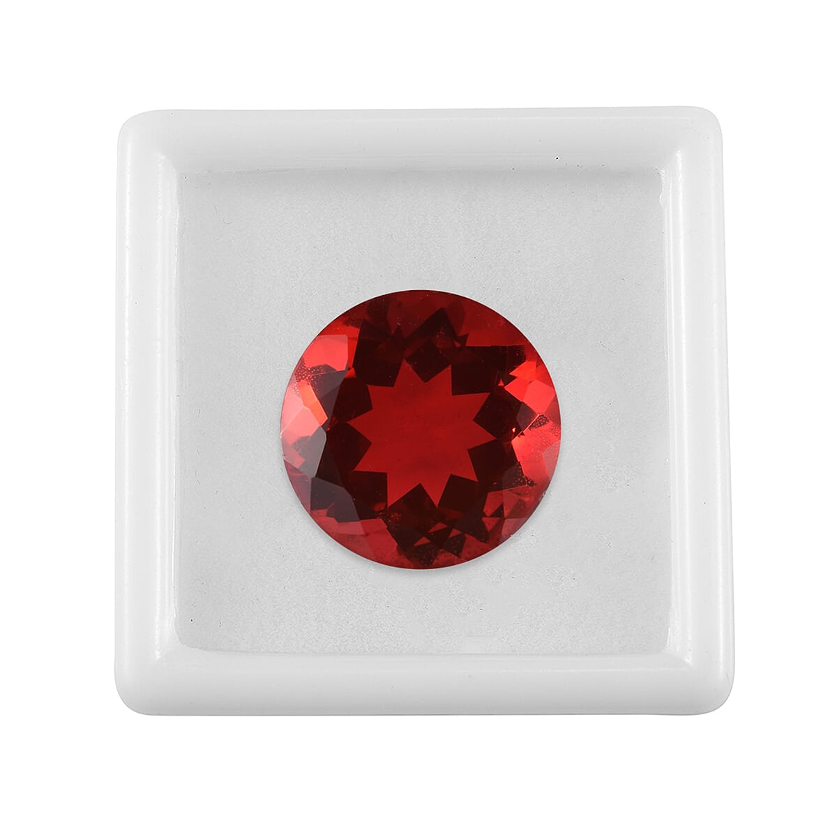 Blazing Red Triplet Quartz (Rnd 18 mm) 16.62 ctw image number 2