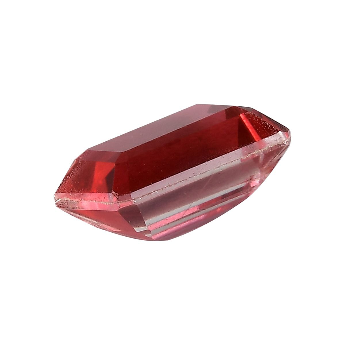 Salmon Triplet Quartz (Oct 14x10 mm) 7.46 ctw