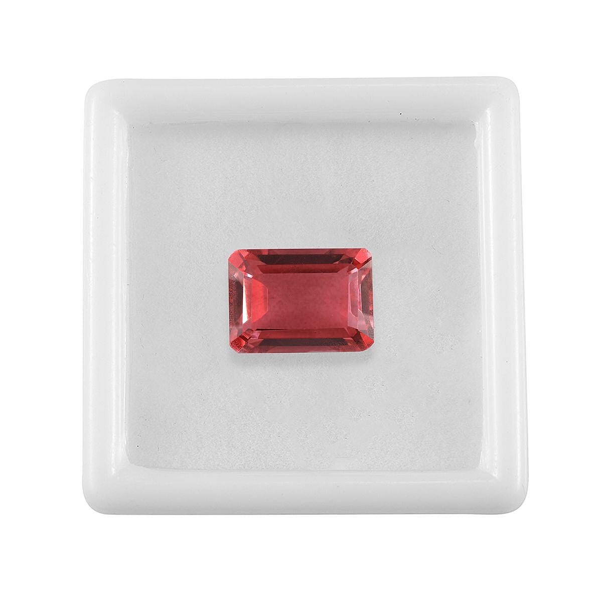 Salmon Triplet Quartz (Oct 14x10 mm) 7.46 ctw