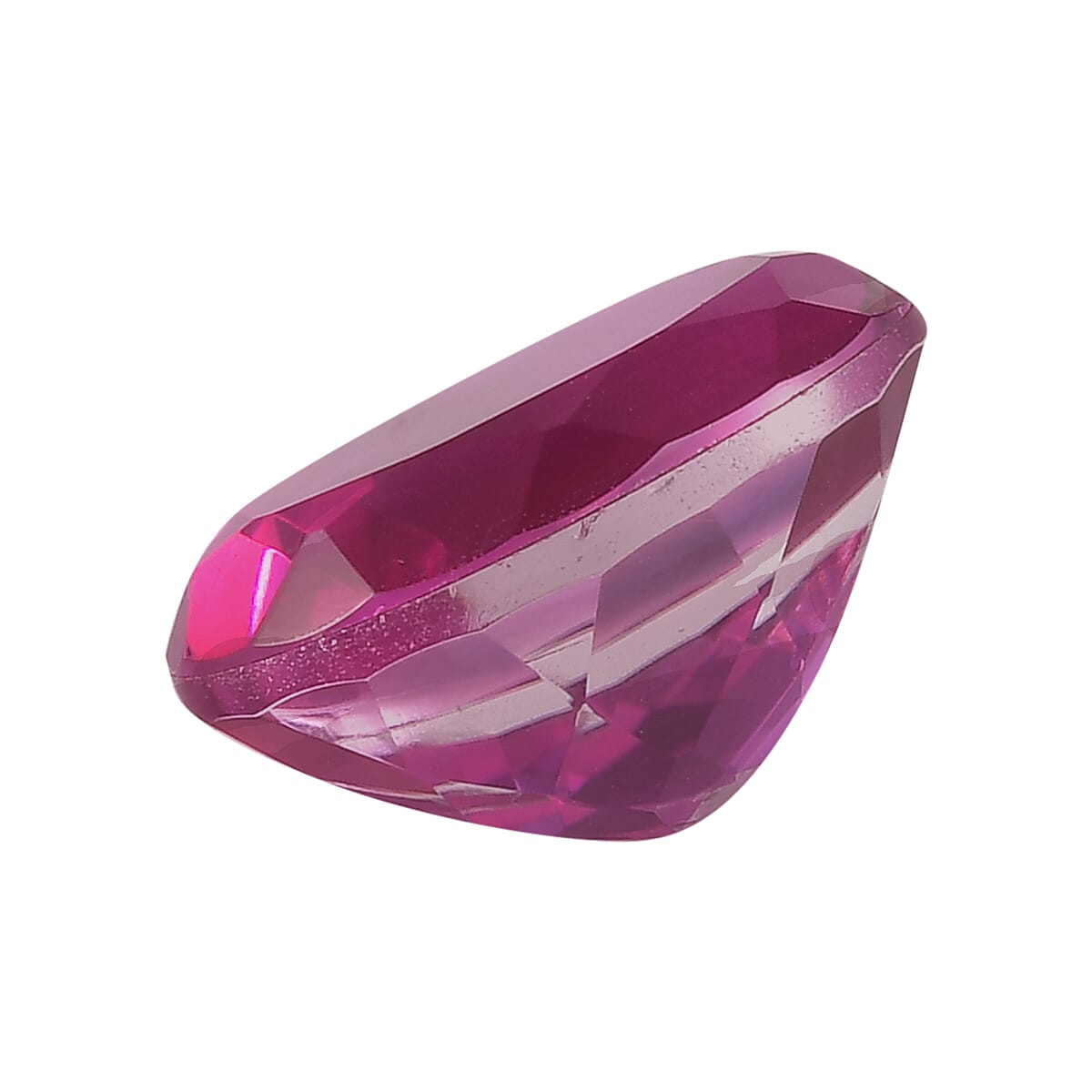Radiant Orchid Triplet Quartz (Ovl 16x12 mm) 9.31 ctw image number 1
