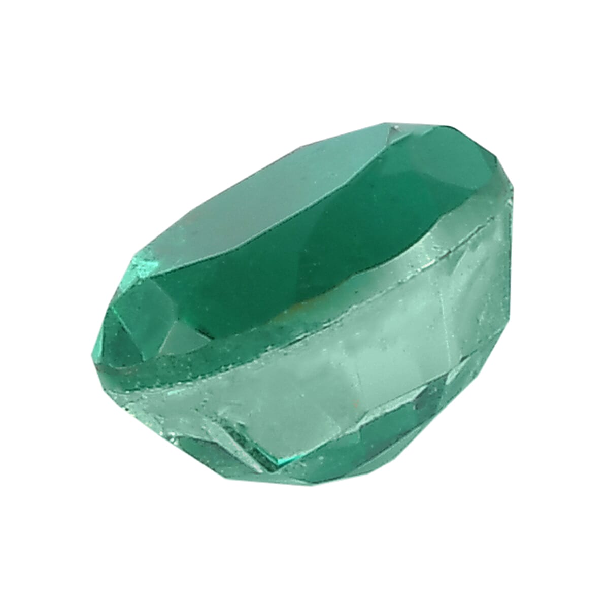 Emeraldine Quartz (Ovl 8x6 mm) 1.48 ctw image number 1