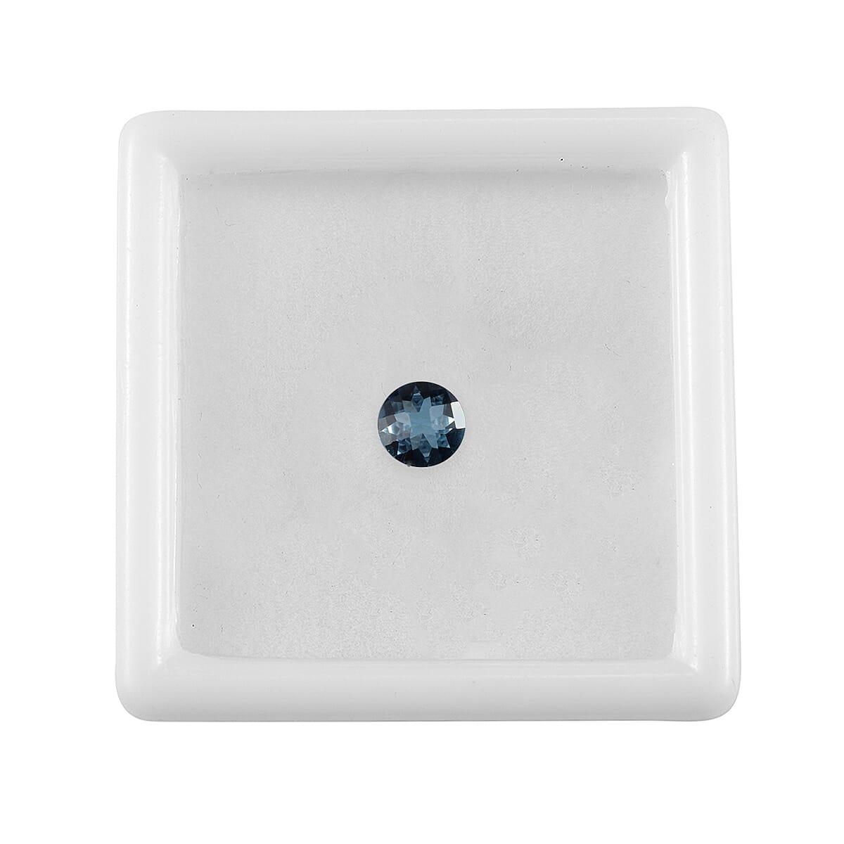 Indicolite Triplet Quartz (Rnd 5 mm) 0.48 ctw image number 2