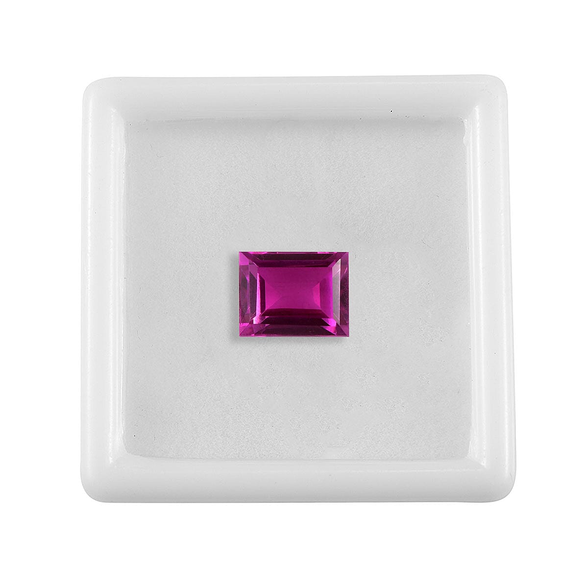 Radiant Orchid Triplet Quartz (Bgt 10X8 mm) 3.66 ctw image number 2