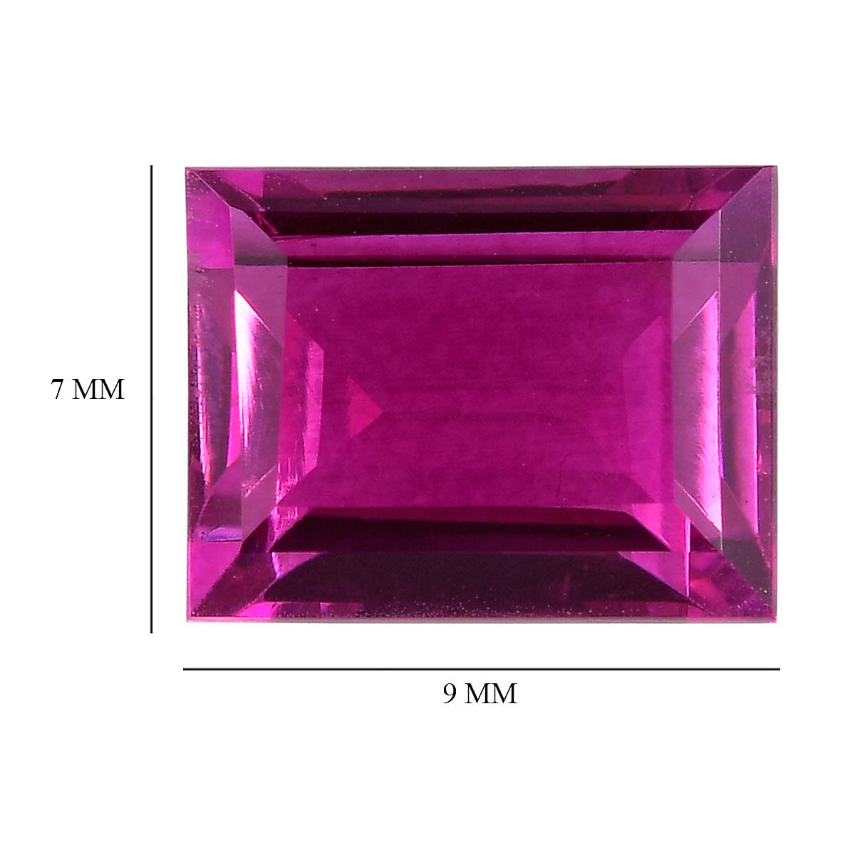 Radiant Orchid Triplet Quartz (Bgt 9X7 mm) 2.53 ctw image number 3