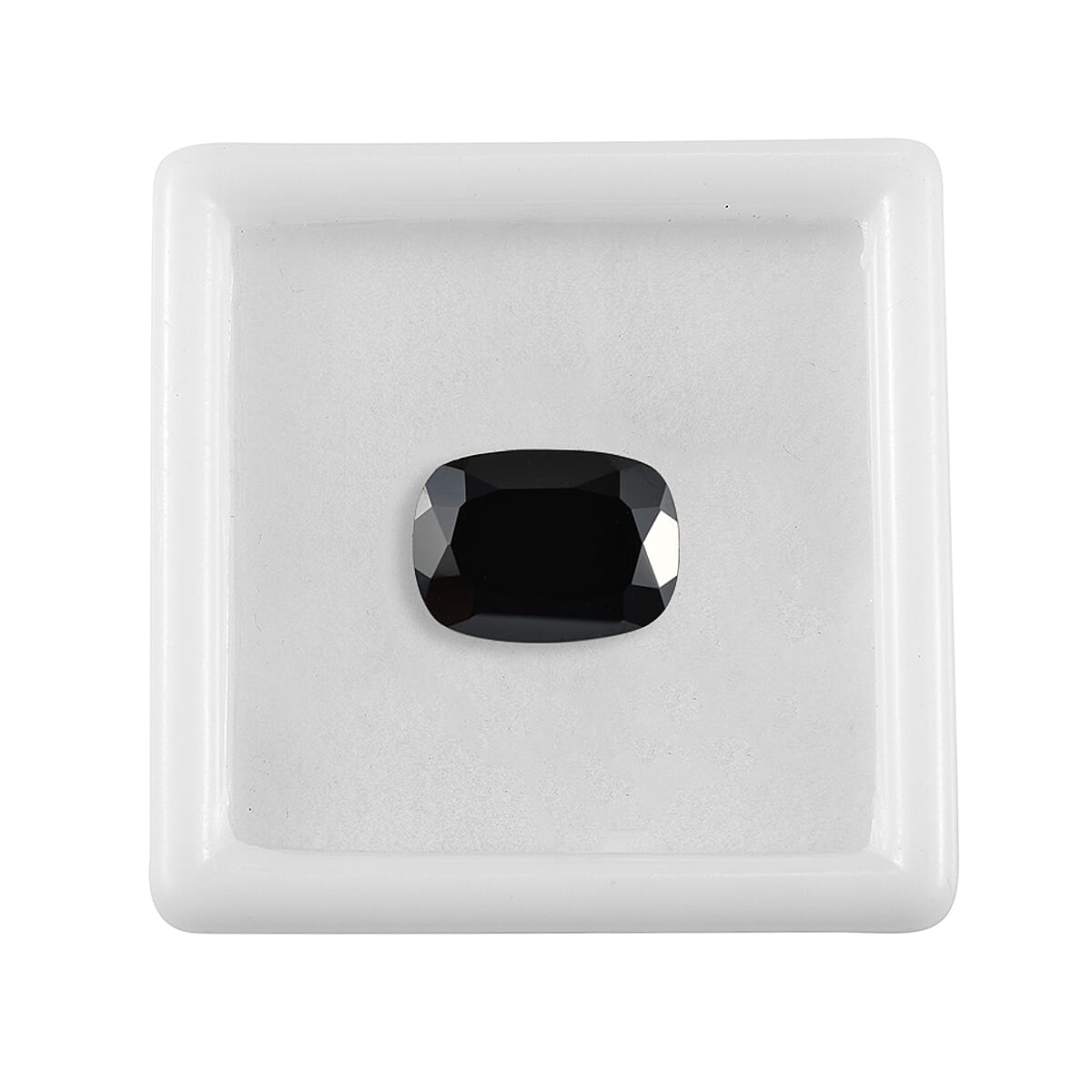 Thai Black Spinel (Cush 14x10 mm) 6.18 ctw image number 2