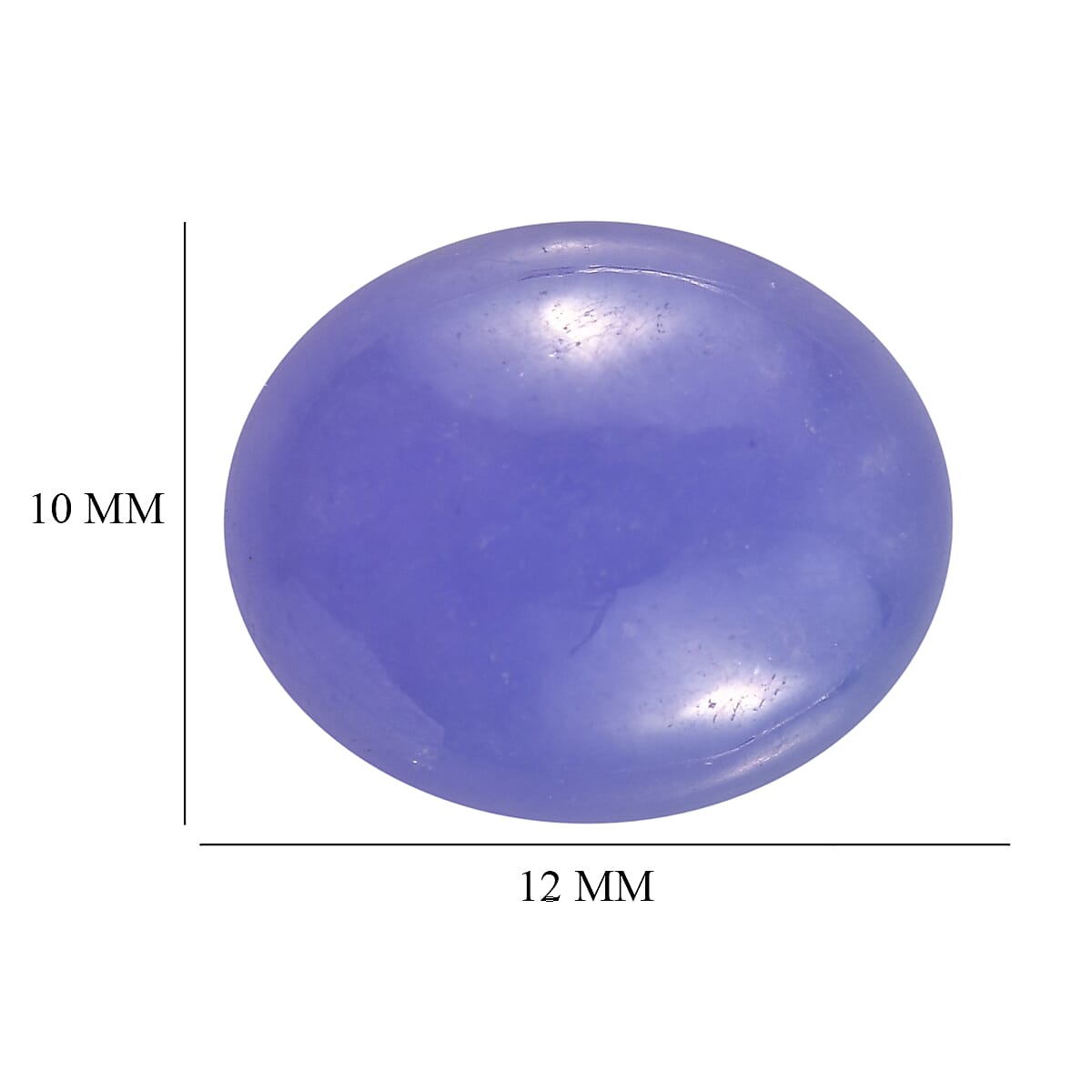Blue Jade (D) (Ovl 12x10 mm) 4.66 ctw image number 3