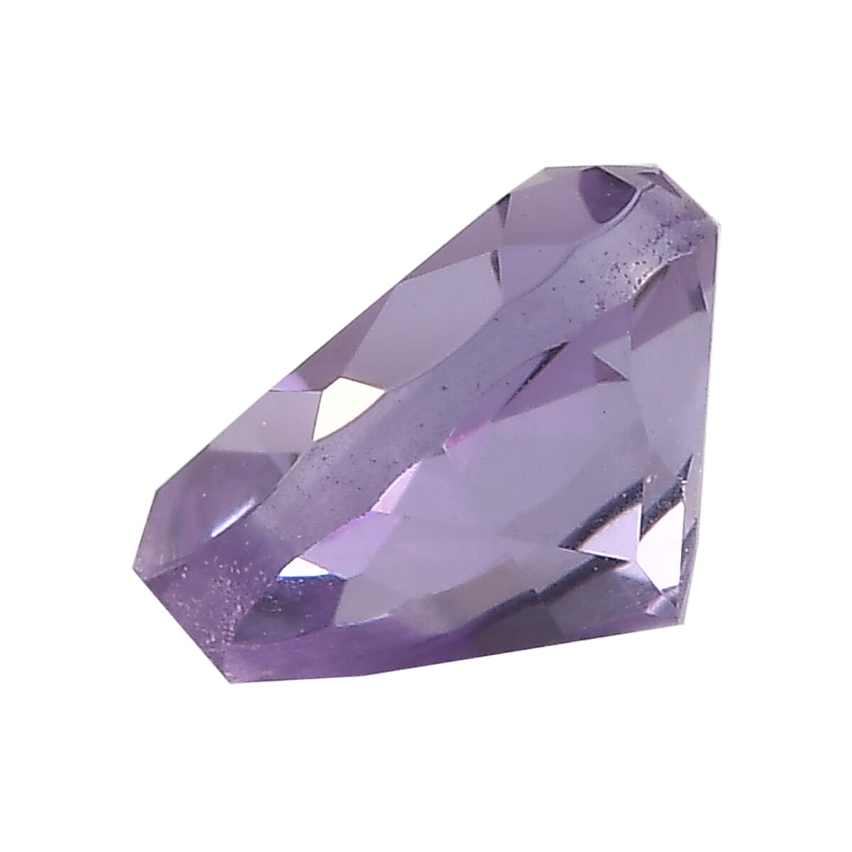 Bolivian Amethyst Set of 2 (Hrt 6 mm) 1.50 ctw image number 1