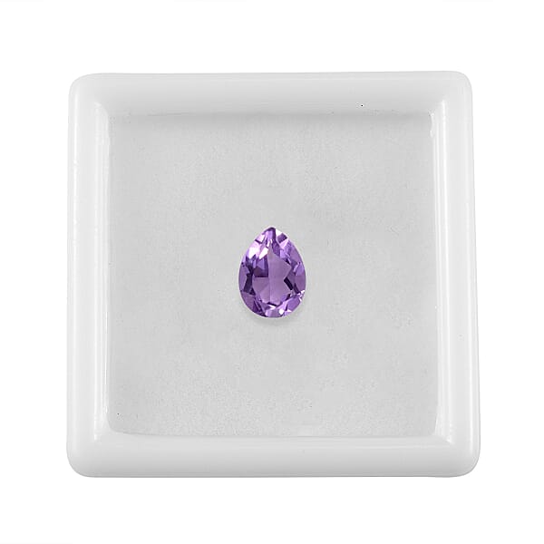 Bolivian Amethyst (Pear 8x6 mm) 0.96 ctw