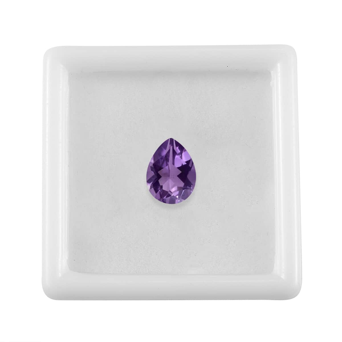 AA Bolivian Amethyst (Pear 8x6 mm) 0.84 ctw image number 2