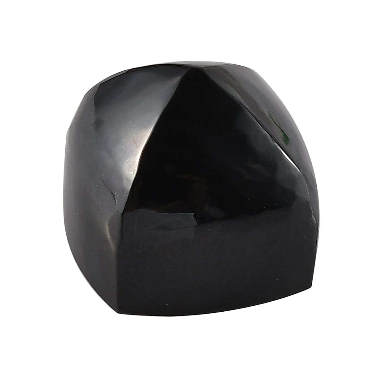 California Black Jade (Cush 12x12 mm) 13.21 ctw image number 1