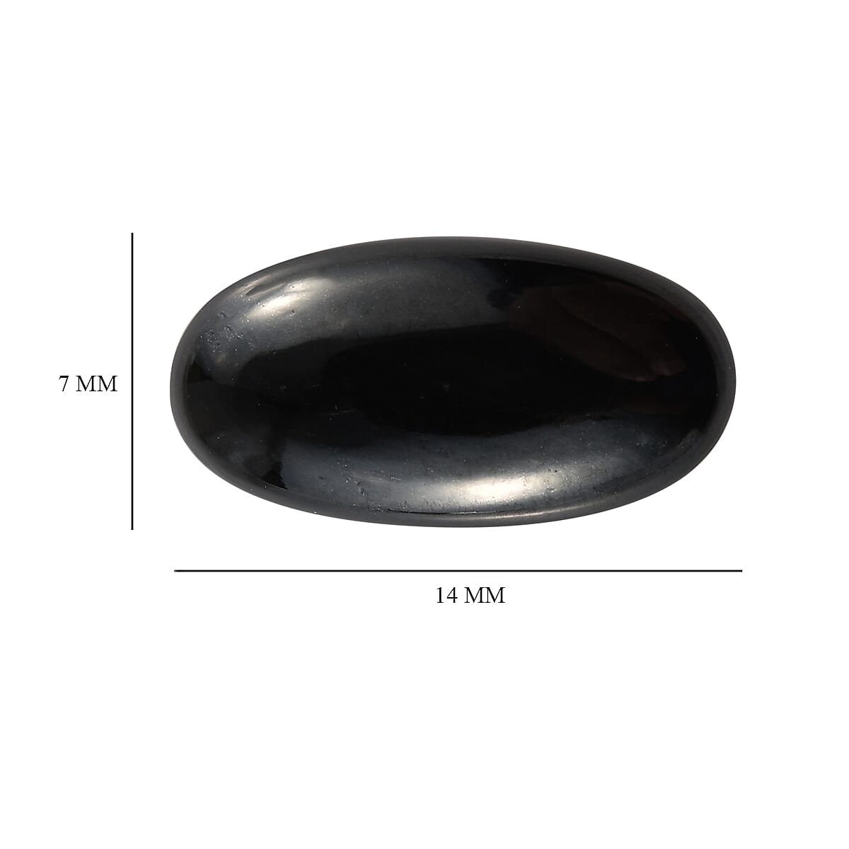 AMERICAN California Black Jade (Ovl 14x7 mm) 3.24 ctw image number 3