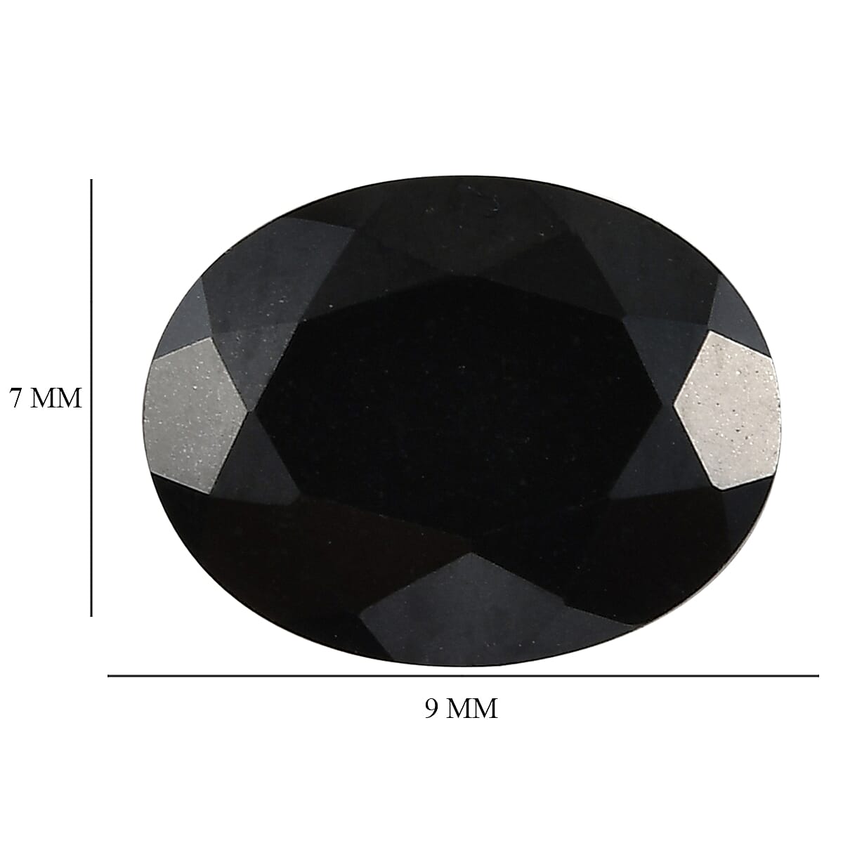 AMERICAN California Black Jade (Ovl 9x7 mm) 1.50 ctw image number 3