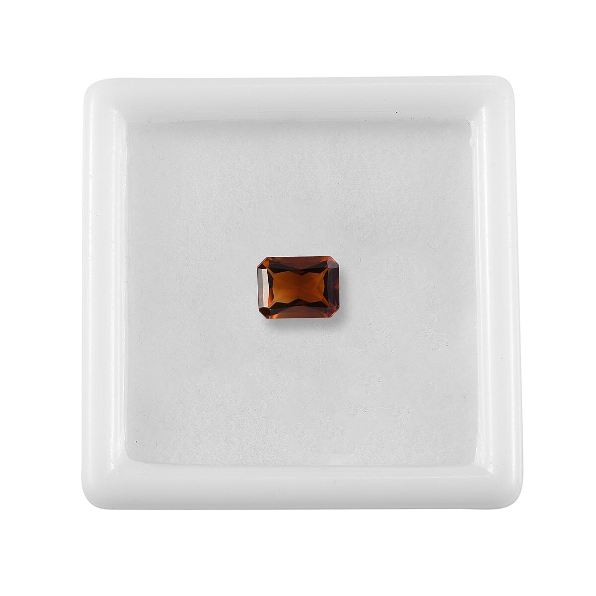Brazilian Cherry Citrine (Oct 8x6 mm) 1.15 ctw image number 2