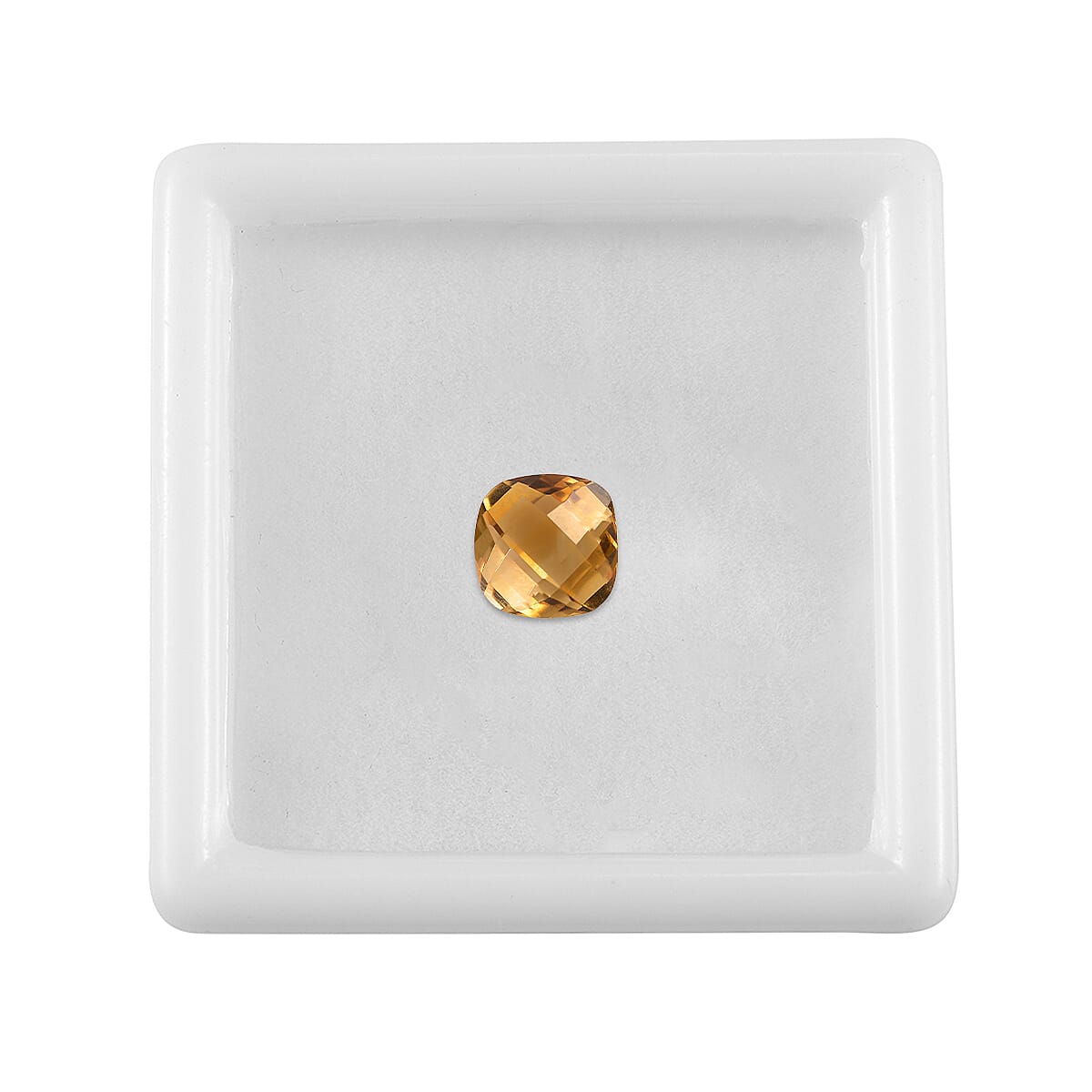 AA Brazilian Citrine (Cush 7x7 mm) 1.21 ctw