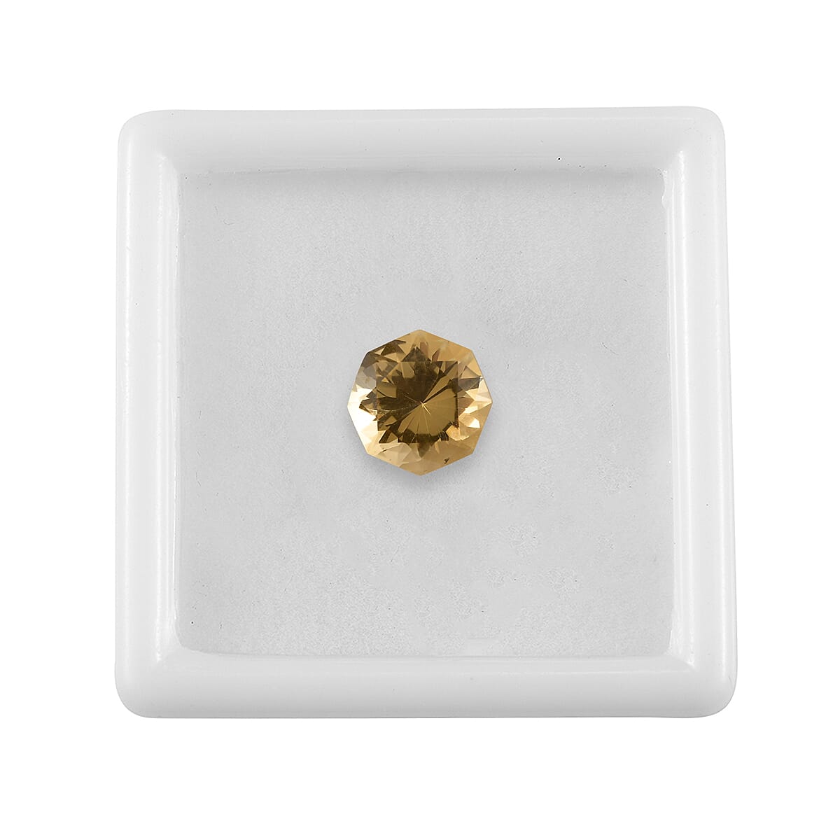 Brazilian Citrine (Oct 10 mm) 3.50 ctw image number 2