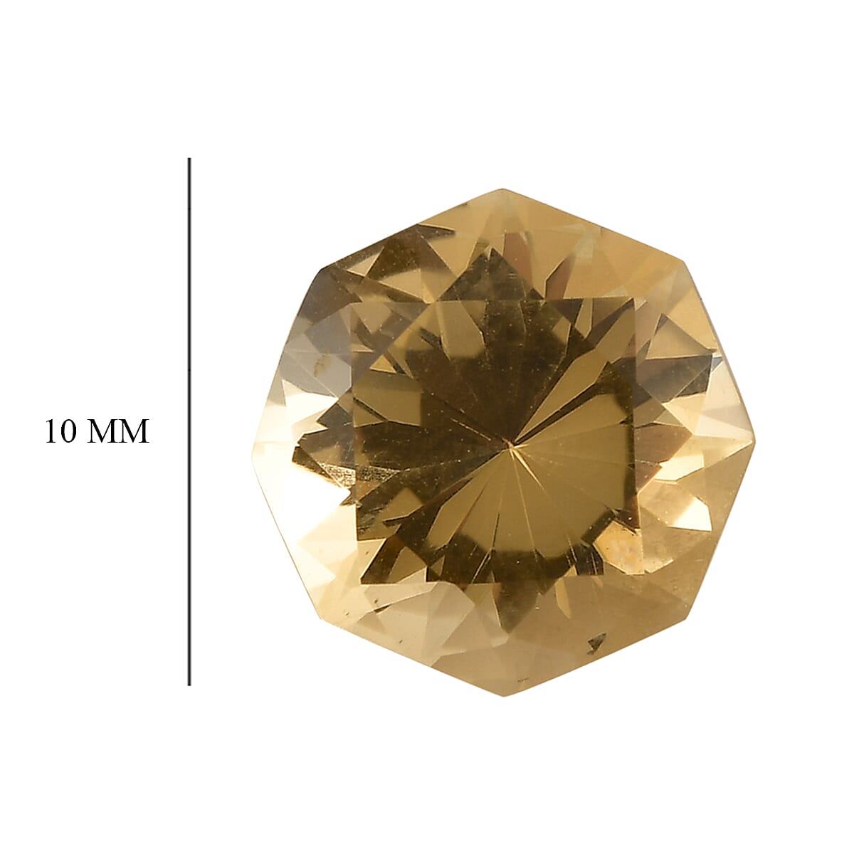 Brazilian Citrine (Oct 10 mm) 3.50 ctw image number 3