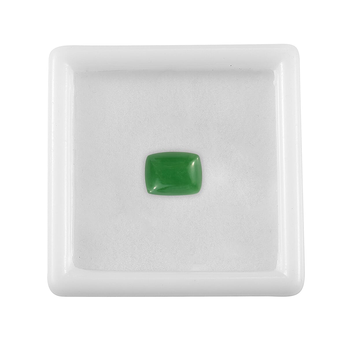 AA Green Jade (Cush 9x7 mm) 2.54 ctw image number 2