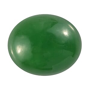 AAA Green Jade (D) (Ovl 12x10 mm) 4.65 ctw