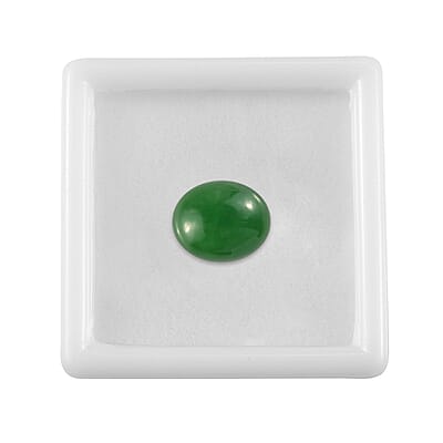 AAA Green Jade (D) (Ovl 12x10 mm) 4.65 ctw