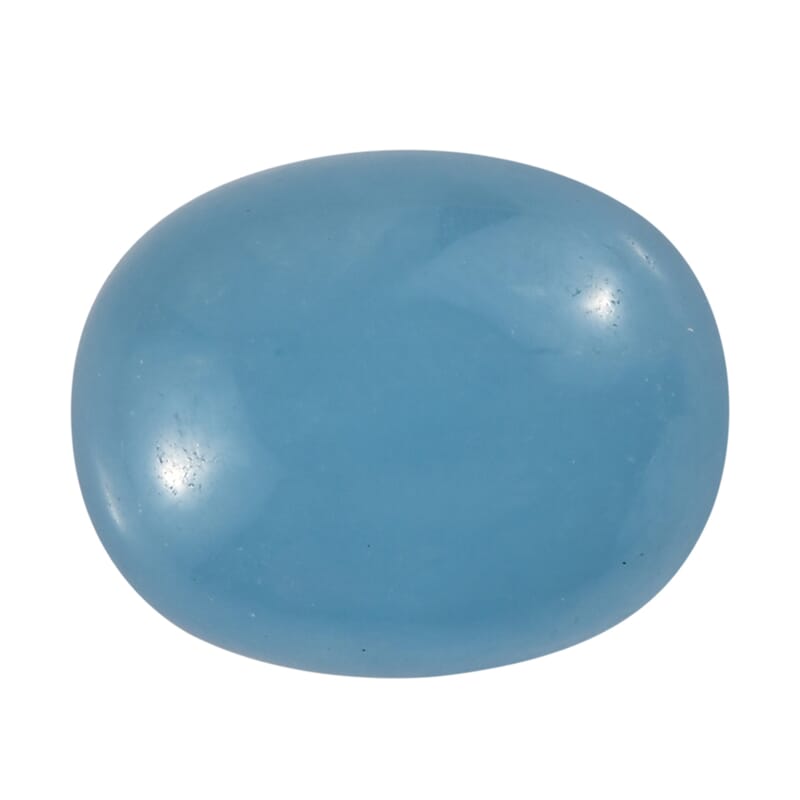 AA Light Blue Color Jade (Ovl 10x8 mm) 2.82 ctw