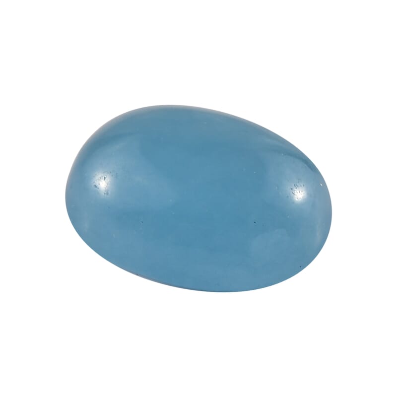 AA Light Blue Color Jade (Ovl 10x8 mm) 2.82 ctw