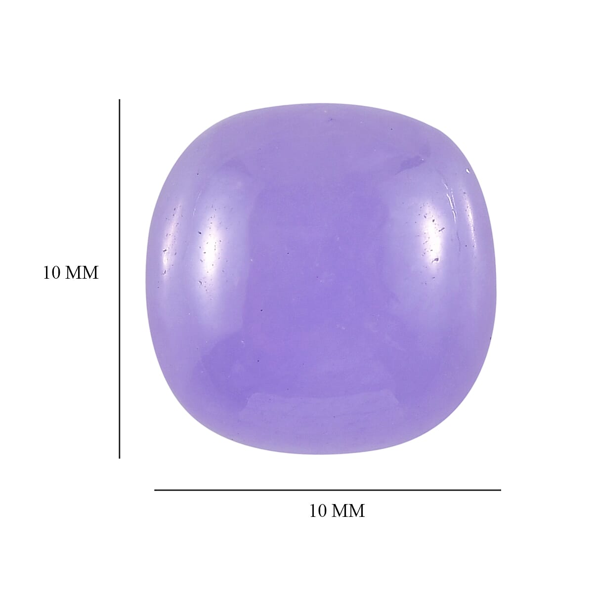 Purple Jade (D) (Cush 10x10 mm) 3.78 ctw image number 3
