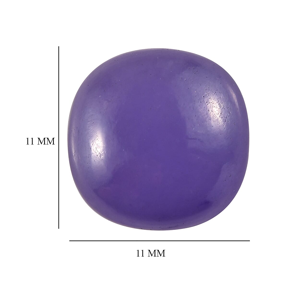 Purple Jade (D) (Cush 11x11 mm) 5.22 ctw image number 3