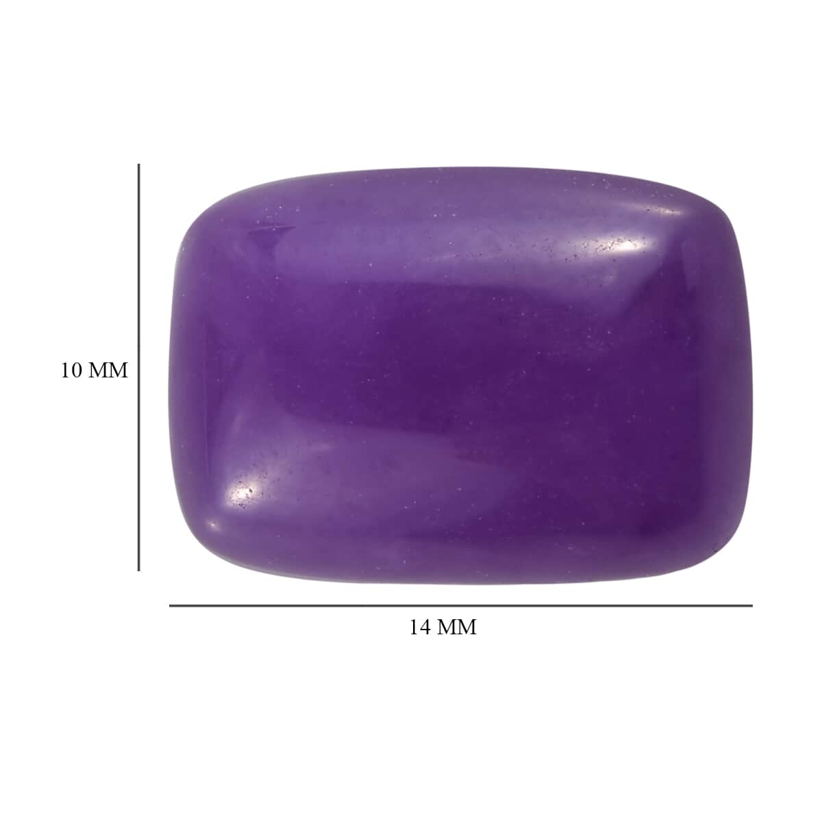 AA Purple Jade (Cush 14x10 mm) 7.94 ctw image number 3