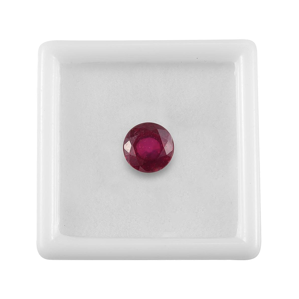 AA Niassa Ruby (FF) (Rnd 8 mm) 2.64 ctw image number 2