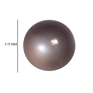 Sri Lankan Titanium Moonstone (Rnd 5.75 mm) 0.76 ctw