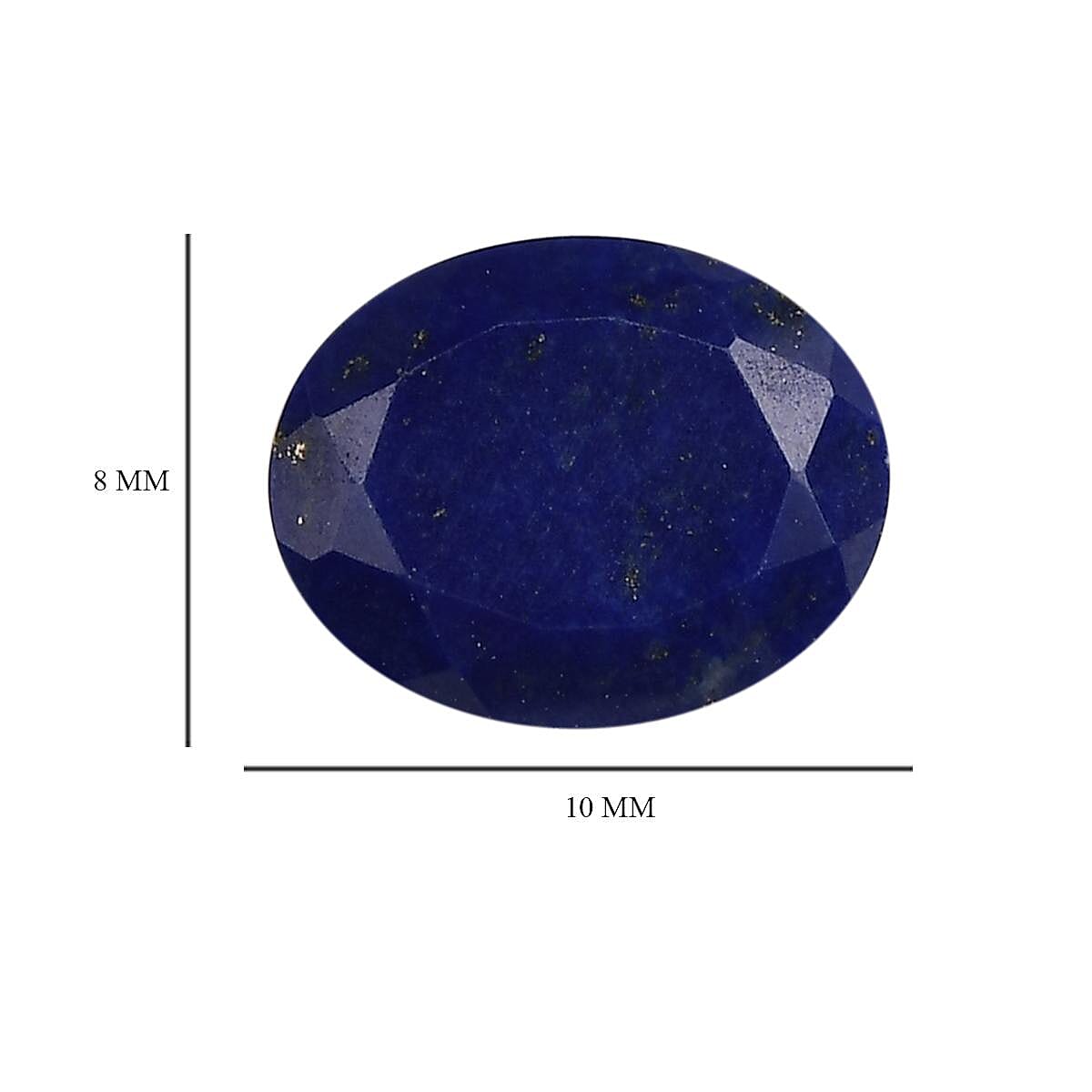 Lapis Lazuli (Ovl 10x8 mm) 1.98 ctw