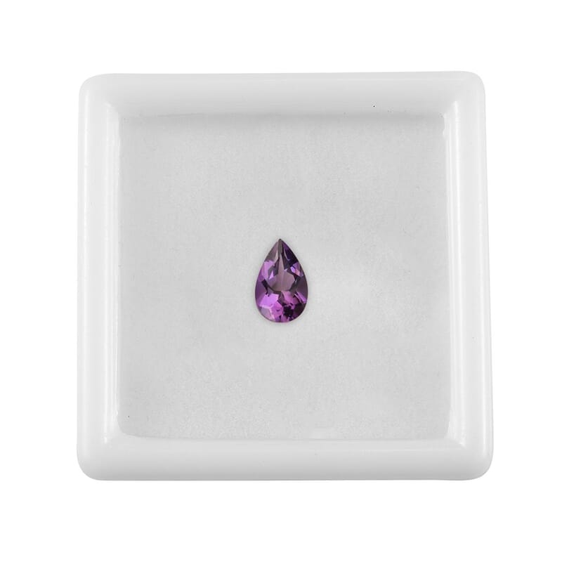 AA Mashamba Amethyst (Pear 8x5 mm) 0.63 ctw