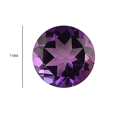 AA Mashamba Amethyst (Rnd 7 mm) 1.10 ctw
