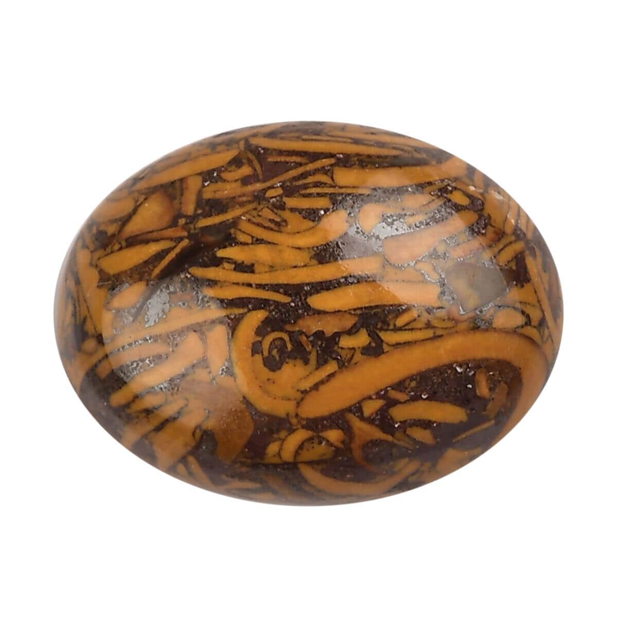 Buy Indian Script Stone (Ovl 16x12 mm) 7.64 ctw at ShopLC.