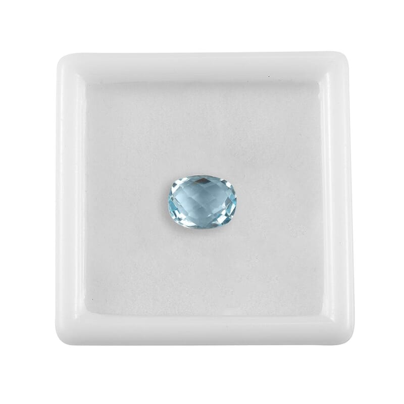 Sky Blue Topaz (Cush 9x7 mm) 2.56 ctw