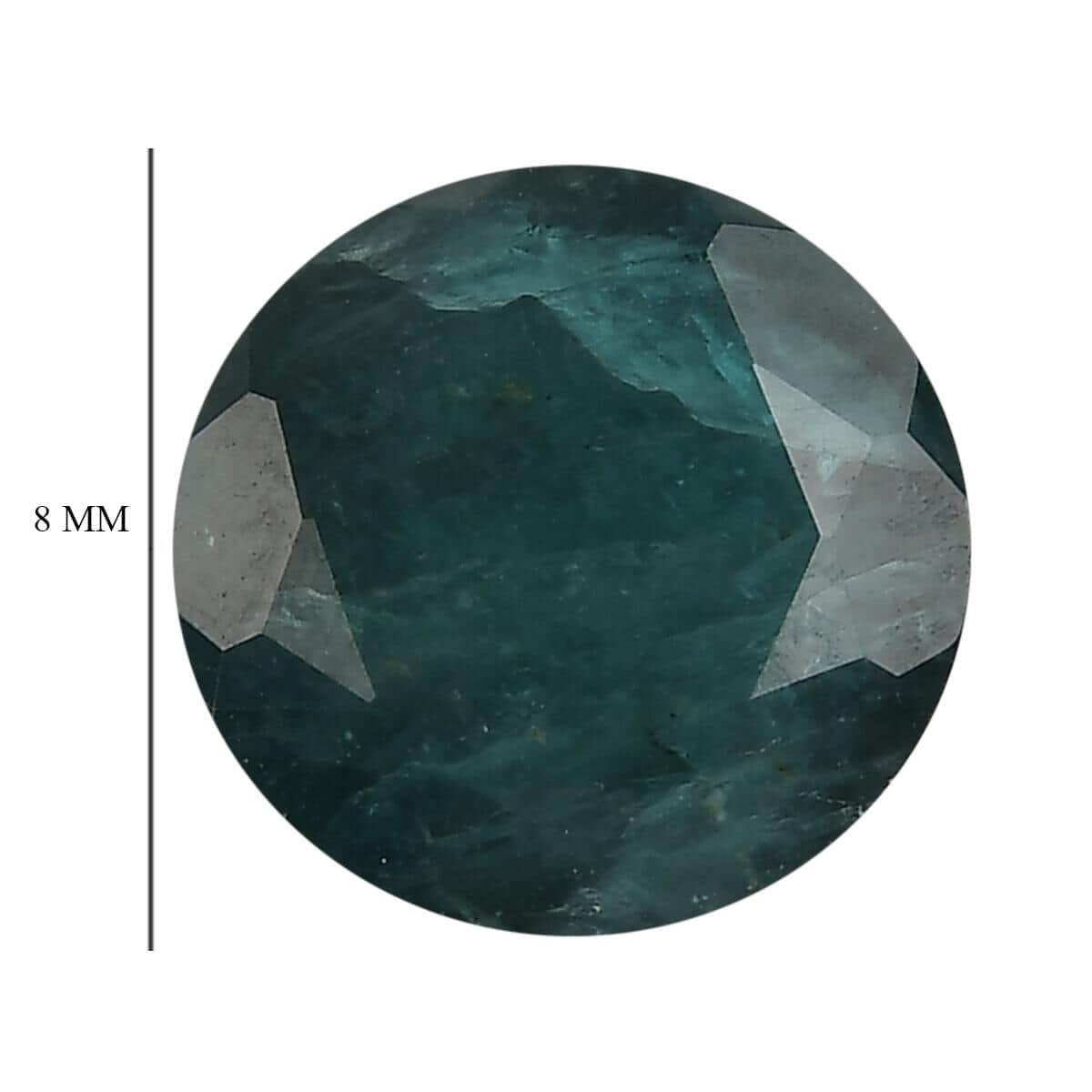 Teal Grandidierite (Rnd 8 mm) 1.84 ctw , Loose Gem , Loose Gemstones , Loose Stones , Jewelry Stones image number 3