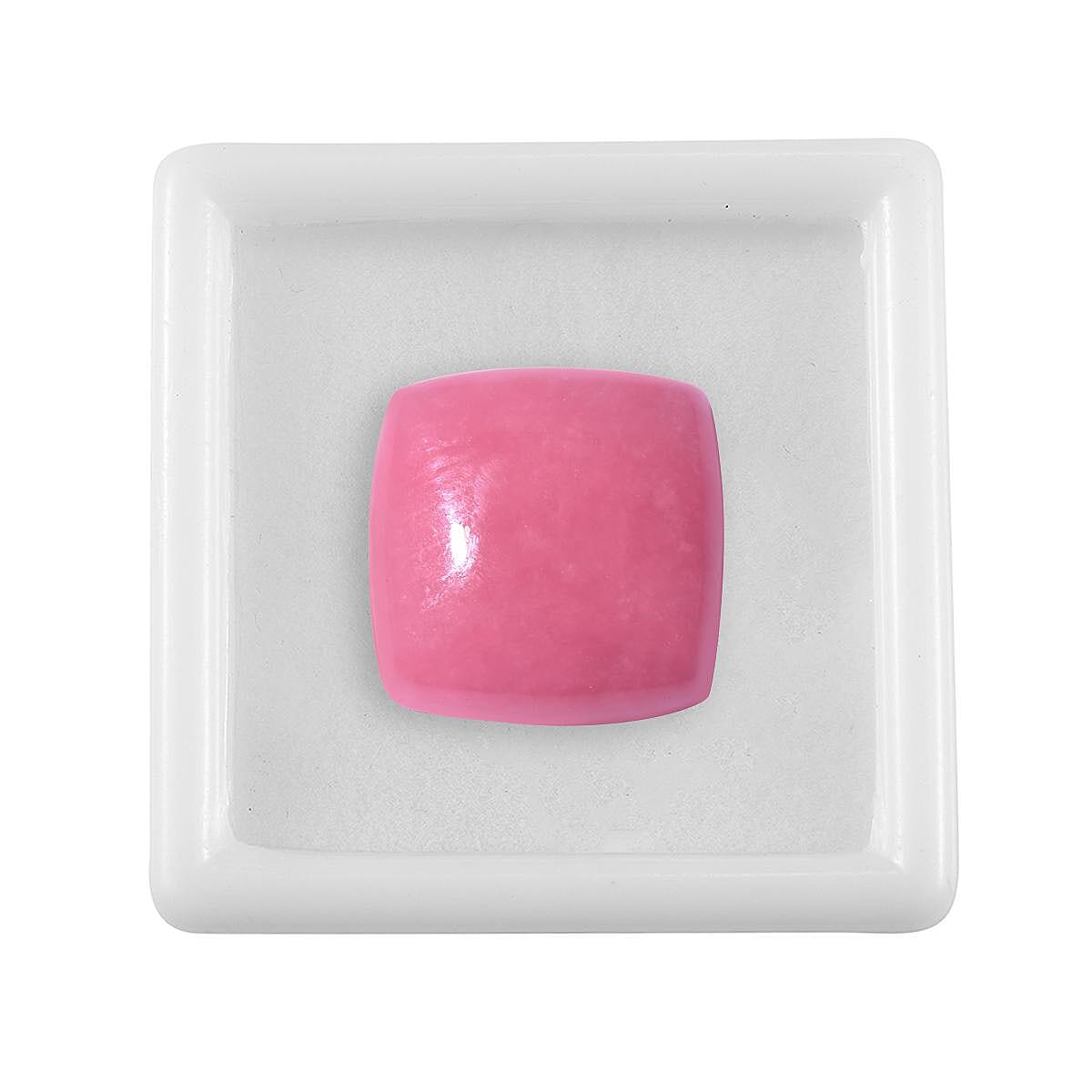 Pink Jade (D) (Cush 18x18 mm) 22.47 ctw image number 2