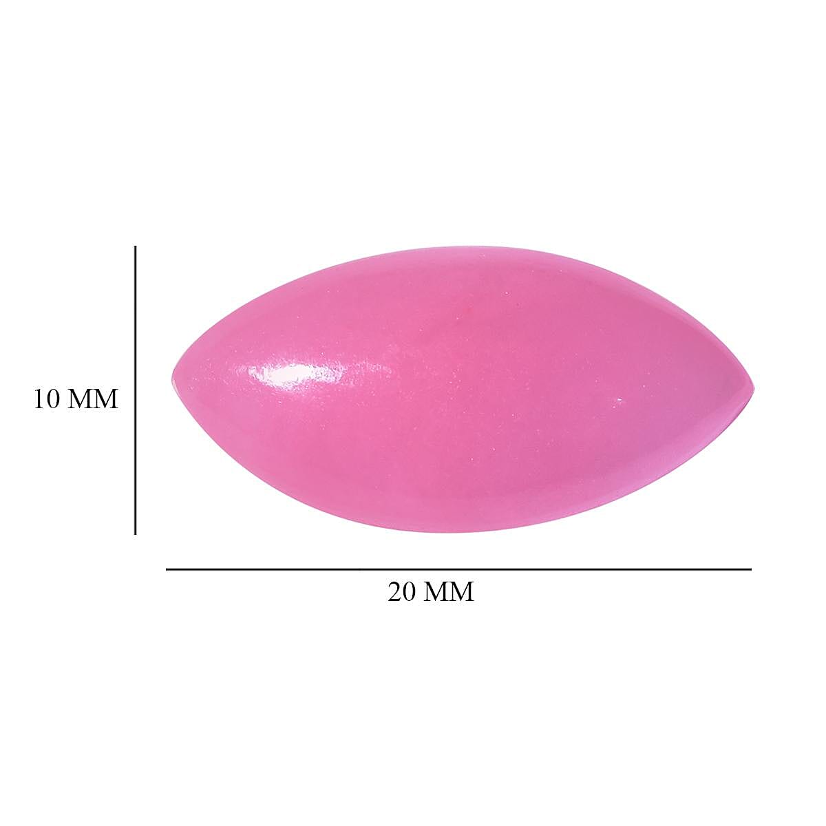Pink Jade (D) (Mrq 20x10 mm) 8.80 ctw image number 3