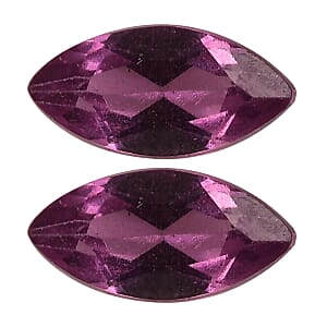 Purple Garnet Set of 2 (Mrq 5x2.5 mm) 0.31 ctw