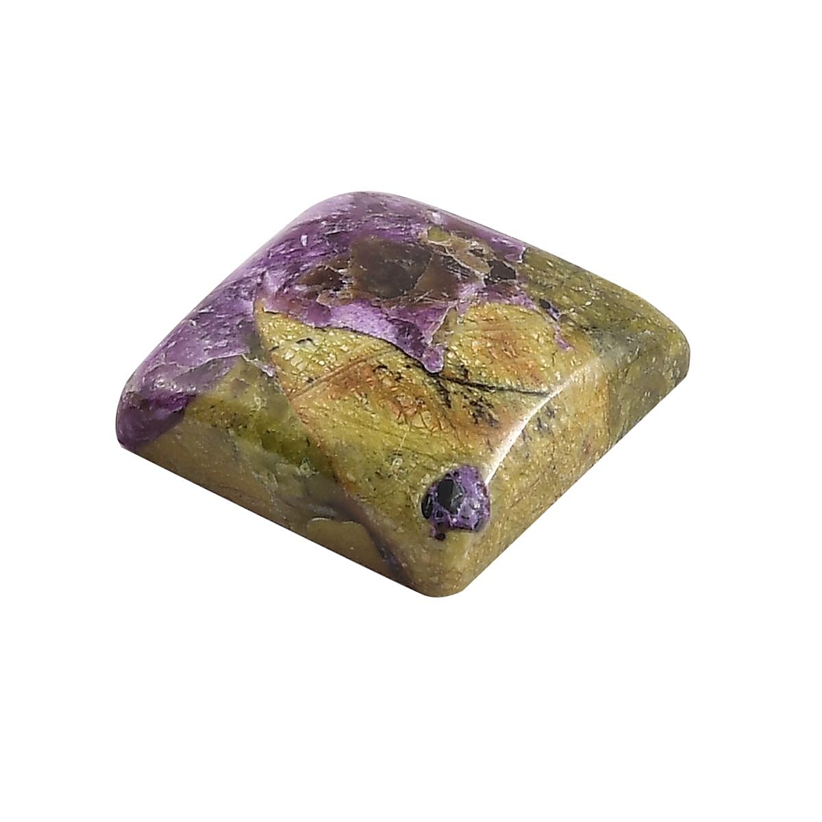 Tasmanian Stichtite (Sqr 12 mm) 4.85 ctw image number 1