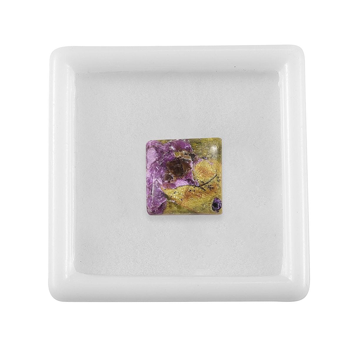 Tasmanian Stichtite (Sqr 12 mm) 4.85 ctw image number 2