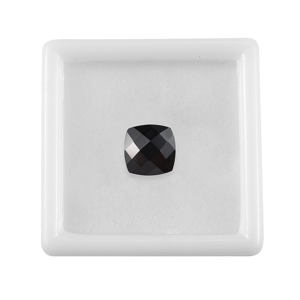 Thai Black Spinel (Cush 10x10 mm) 4.90 ctw image number 2