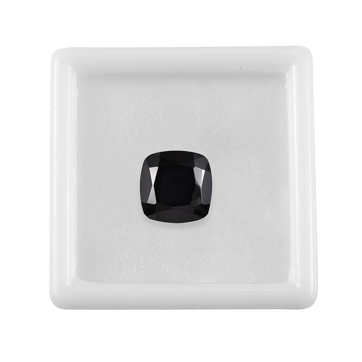 Thai Black Spinel (Cush 11x11 mm) 5.96 ctw