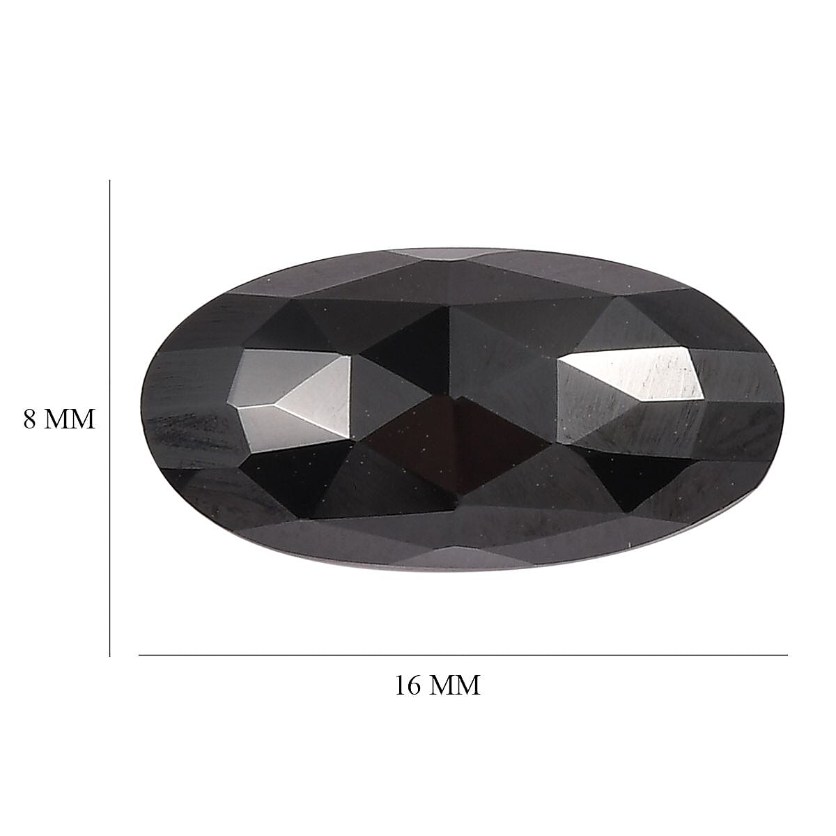 Thai Black Spinel (Ovl 16x8 mm) 5.50 ctw image number 3