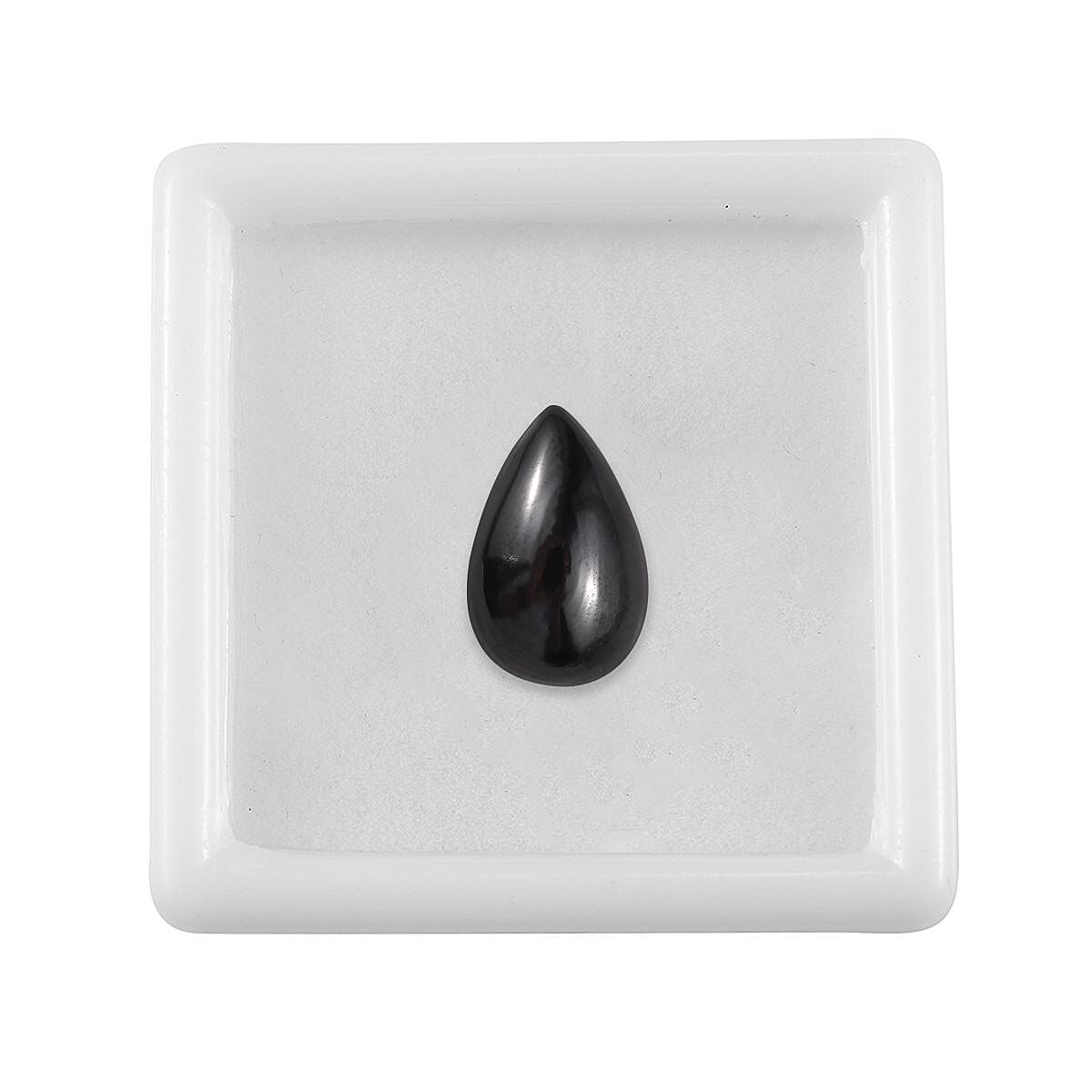 Thai Black Spinel (Pear 14x9 mm) 5.58 ctw image number 2