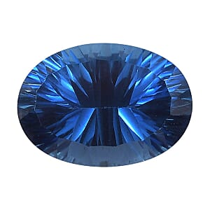 Ceylon Color Quartz (Ovl 18x13 mm) 12.18 ctw | Loose Gem | Loose Gemstones | Loose Stones | Jewelry Stones