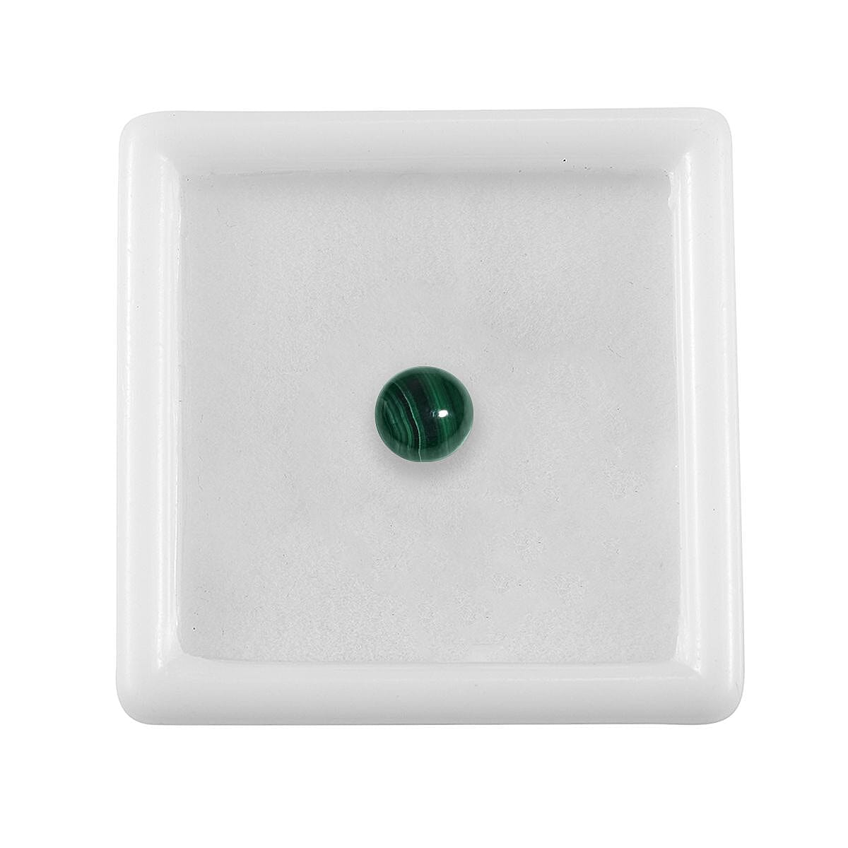 AA African Malachite (Rnd 5.75 mm) 0.88 ctw , Loose Gem , Loose Gemstones , Loose Stones , Jewelry Stones image number 2